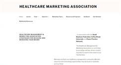 Desktop Screenshot of healthcaremarketingassociation.com